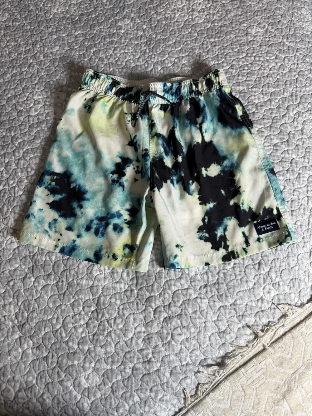 Abercrombie & Fitch Kids Tie-Dye Swim Shorts. Boys size 11/12.